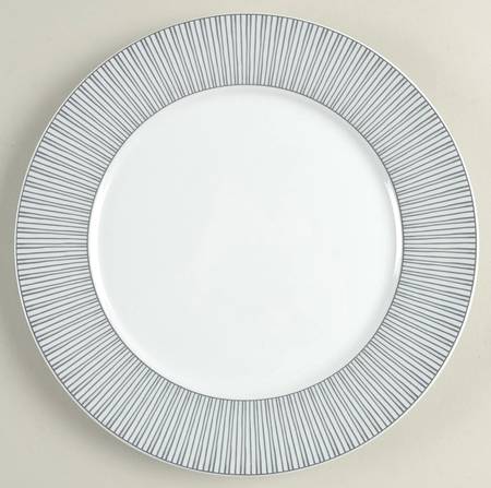Linework Earl Grey Salad Plate