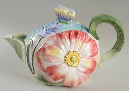 Flourish Teapot & Lid