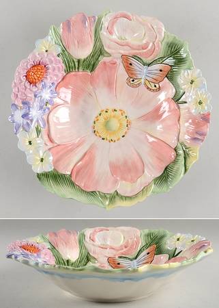 Flourish 12" Round Serving Bowl