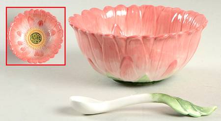 Flourish Dip Bowl W/Spoon