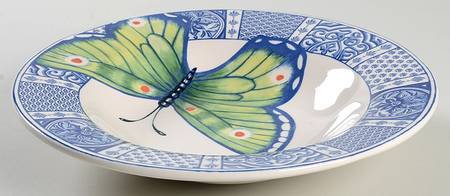 Courtyard Large Rim Soup Bowl