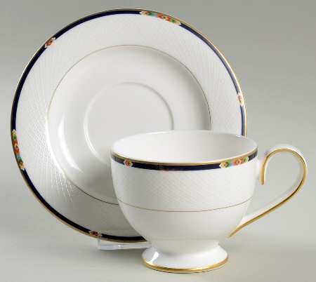 Navajo Footed Cup & Saucer Set
