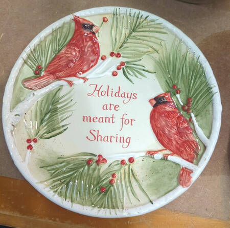 Sentiment Serverware Round Sentiment Plate