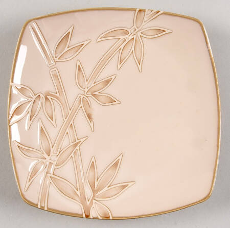 Bamboo Square Salad Plate