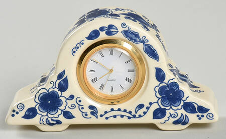 Delfts Mini Mantel Clock