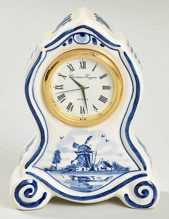 Delfts Mini Clock