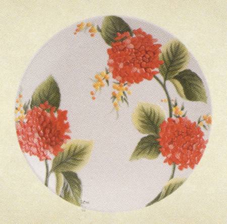Flower Market Salad Plate