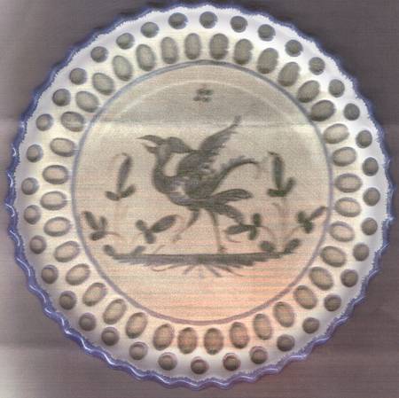 Oiseau Salad Plate