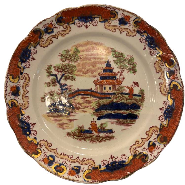 Geisha Bread & Butter Plate
