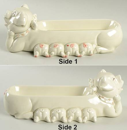 Pigs 11" Cracker Tray