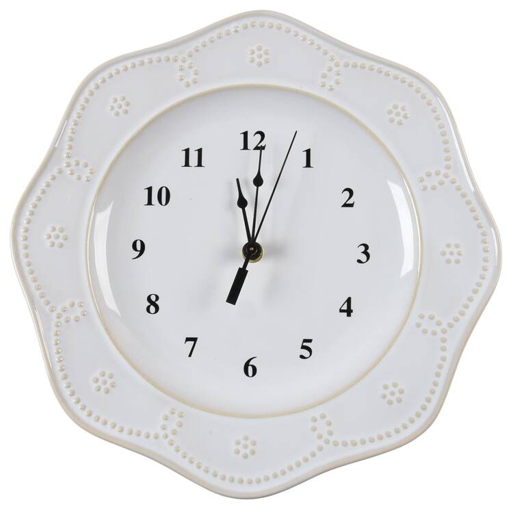 Fontinella White 1-2" depth  Clock Plate HC