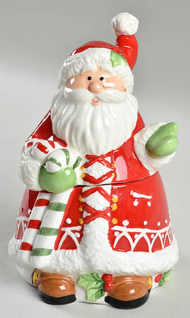 Candy Cane Santa by Fitz &amp; Floyd
