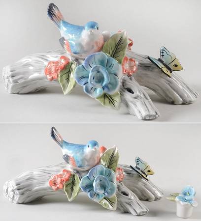 Paisley Park Figural Candlestick with Stopper