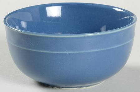 Fontina Denim Blue Oatmeal Bowl