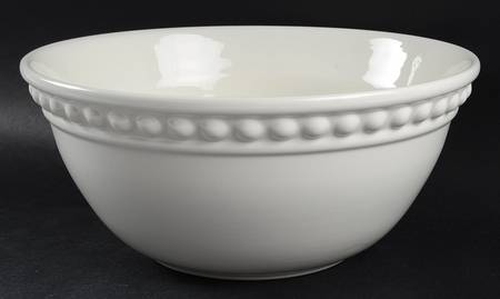 Delmar White 10" Round Serving Bowl