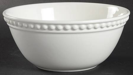 Delmar White 7" Round Vegetable Bowl