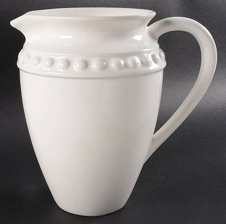 Delmar White 64 Oz Pitcher