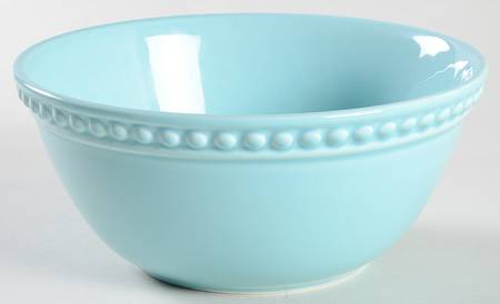 Delmar Robins Egg Blue 7" Round Vegetable Bowl