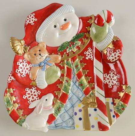 Christmas Snowman by Fitz &amp; Floyd