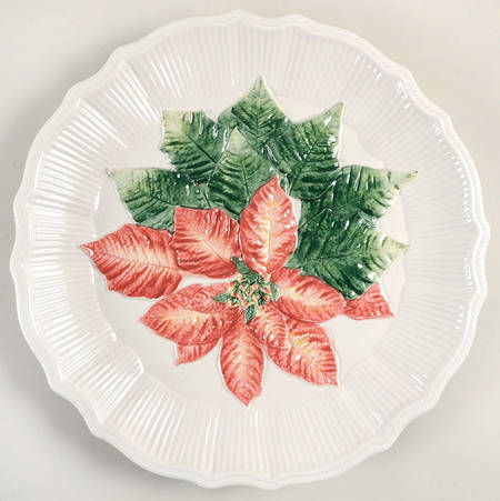 Old World Christmas Poinsettia by Fitz &amp; Floyd