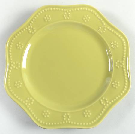 Fontinella Sprout (Light Green) Salad Plate by Food Network