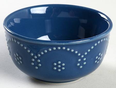 Fontinella Denim Blue Oatmeal Bowl