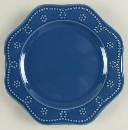 Fontinella Denim Blue Salad Plate