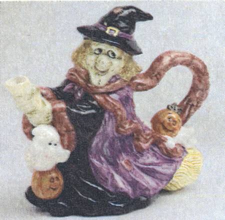 Halloween Party Teapot & Lid
