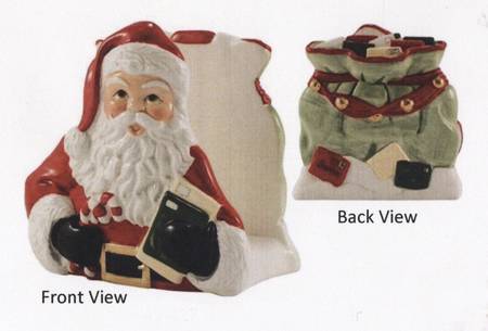 Letters To Santa Figural Napkin Holder