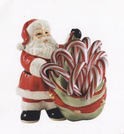 Letters To Santa Figural Candy Cane Holder