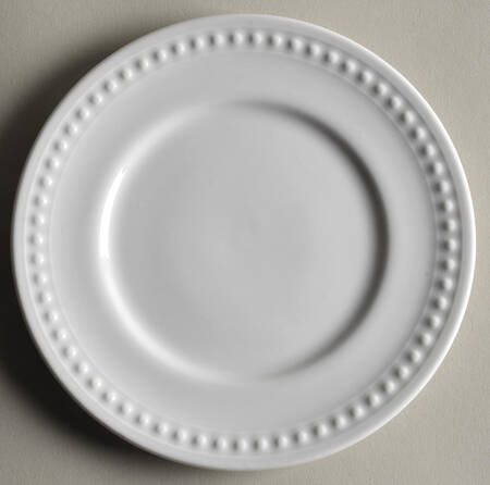 Everyday White Beaded Appetizer Plate by Fitz & Floyd