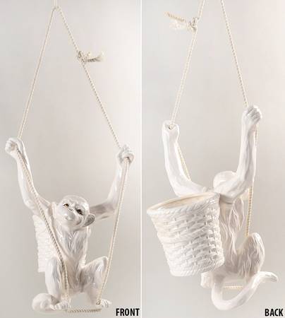 Monkey Business Hanging Planter