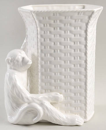Monkey Business 9" Vase