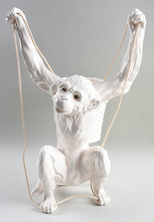 Monkey Business Hanging Planter