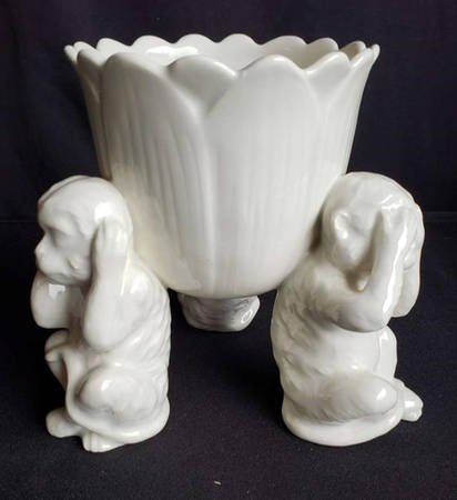 Monkey Business Figural Planter