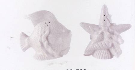 Cape Coral Figural Salt & Pepper Set