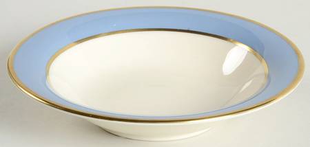 Sylvan-California Dutch Blue (Rim) Fruit/Dessert (Sauce) Bowl
