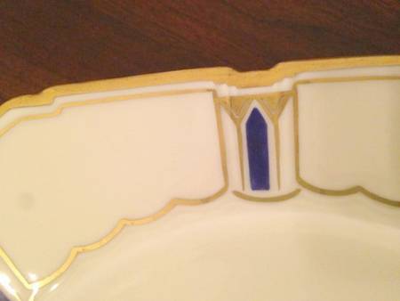 FUR116 Square Salad Plate