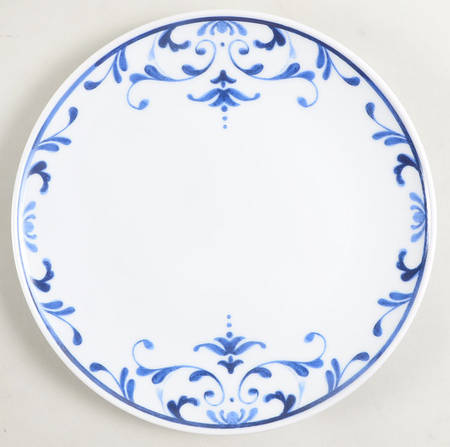 Everyday White (Infusion, Blue Scrolls) by Fitz &amp; Floyd
