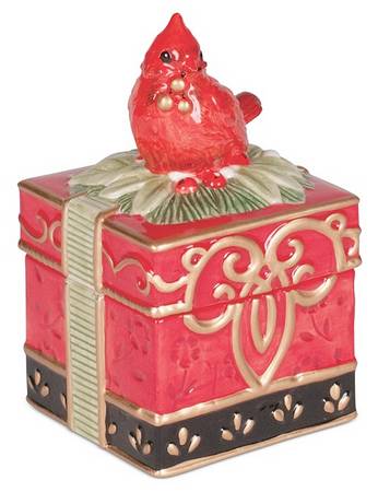 Winter Claus Square Box with Lid