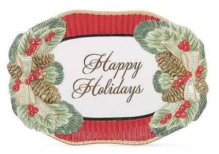 Winter Claus 10" Sentiment Tray