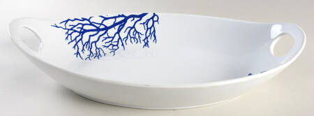 Coastal 17" Oval Handled Bowl