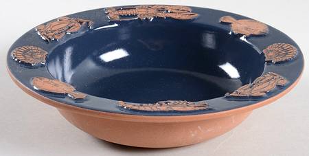 Seafare-Blue Rim Soup Bowl