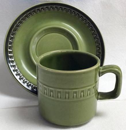 Nordic Flat Cup & Saucer Set