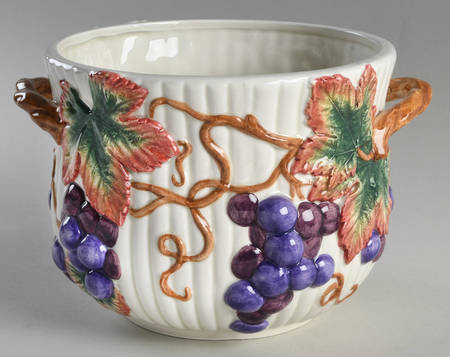 Autumn Vineyard 6" Cachepot