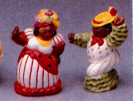 Rio Rita Figural Salt & Pepper Set
