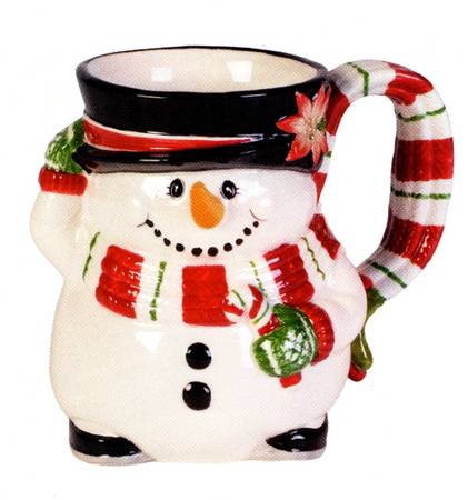 Top Hat Frosty Figural Mug