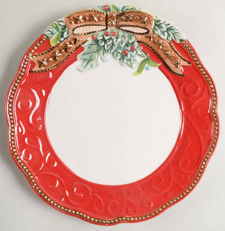 Yuletide Holiday Salad Plate