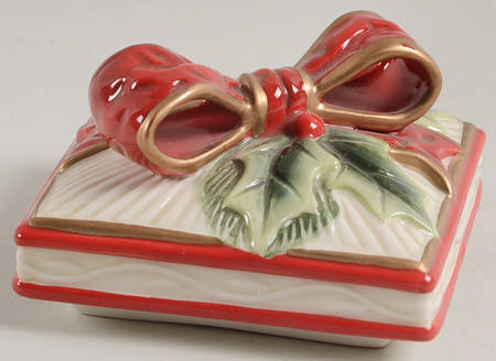 Yuletide Holiday Lid for Square Box