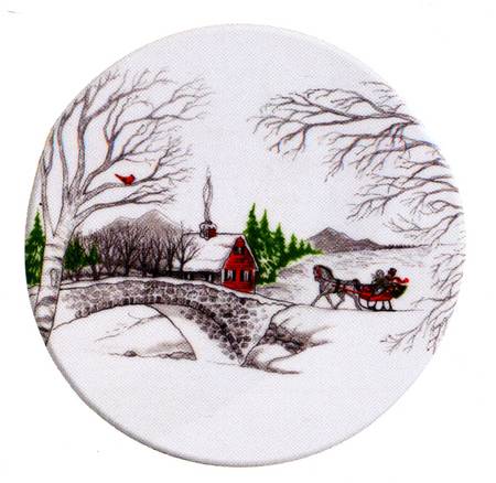 Vintage Holiday Trivet